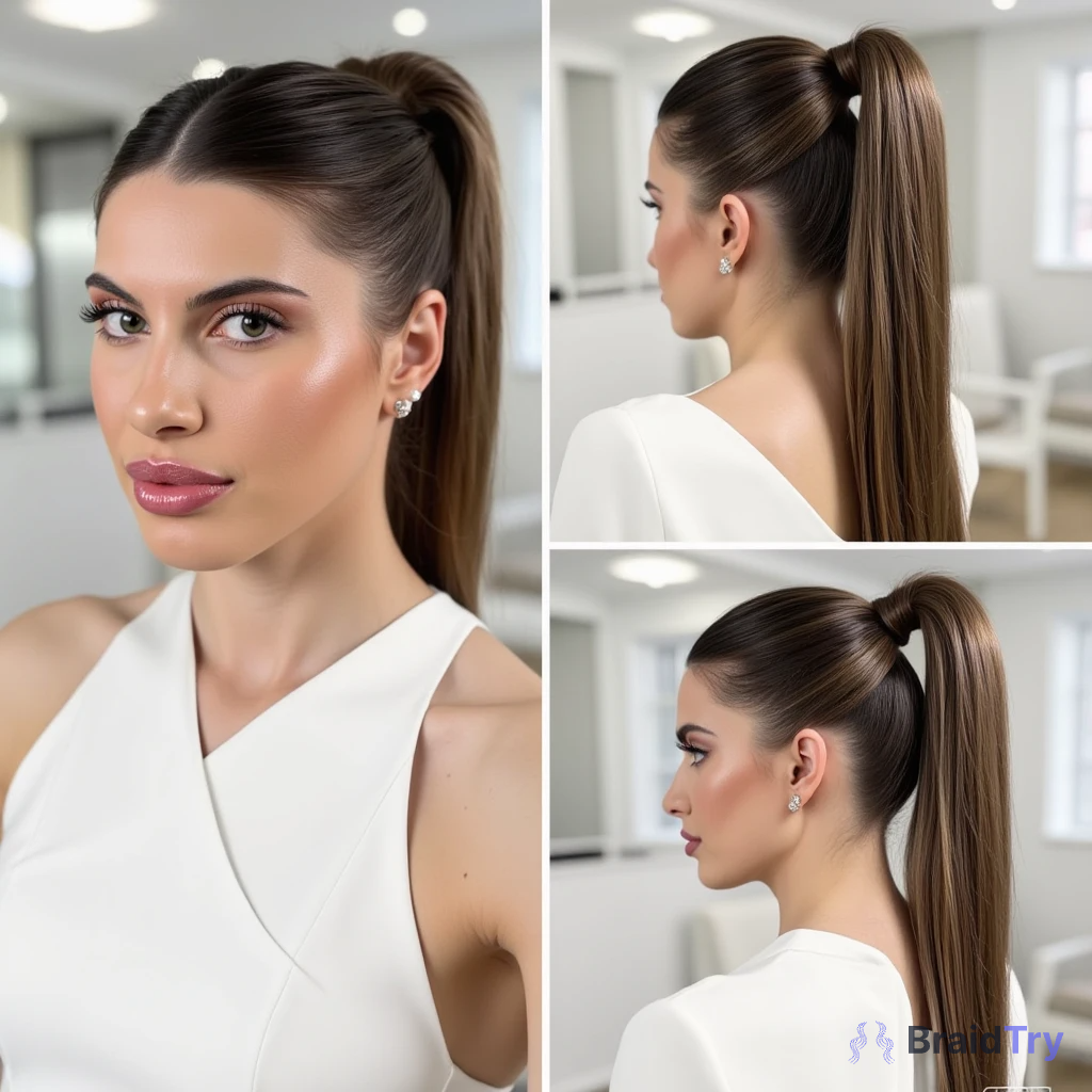 Ponytail Hairstyle Example 1