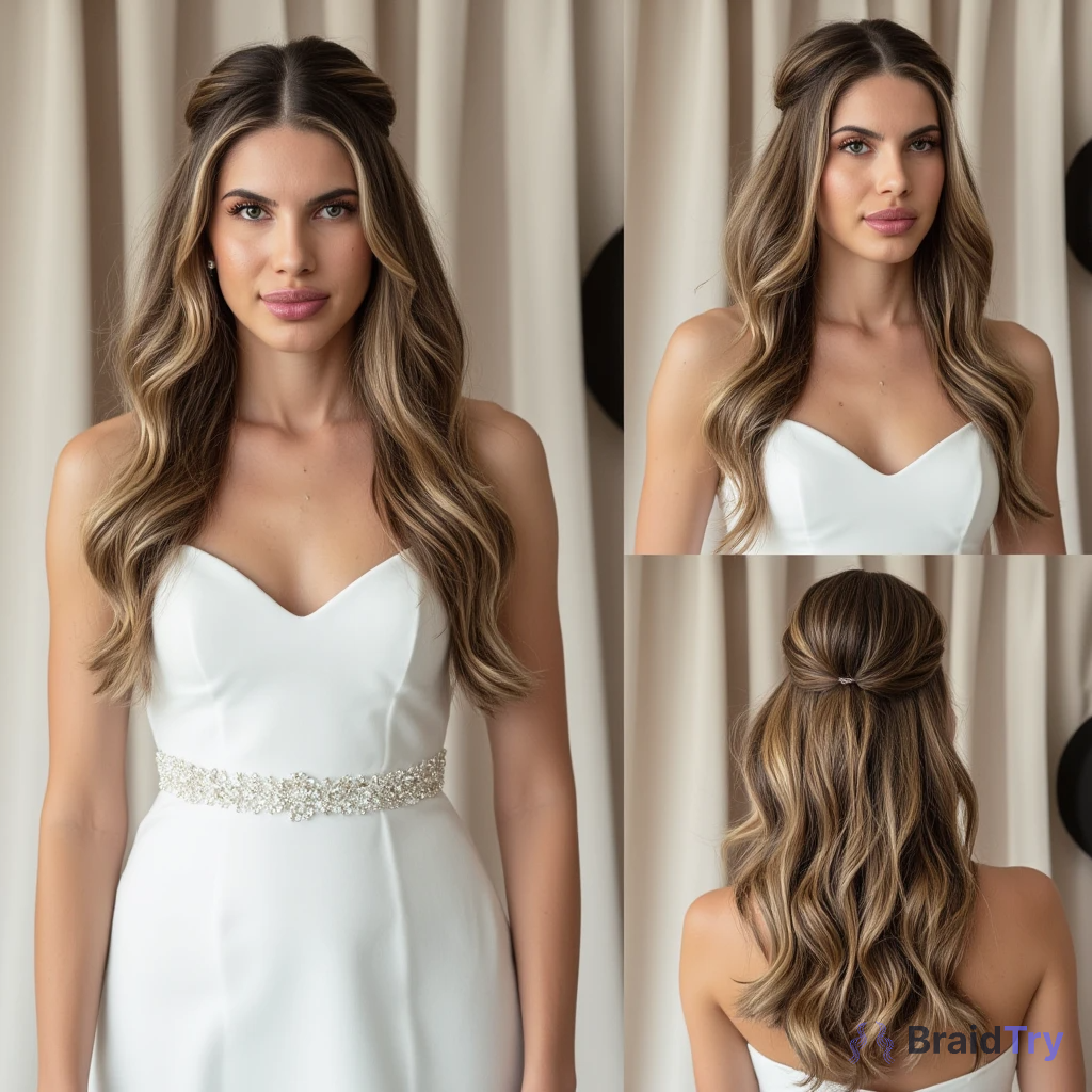 Romantic Waves Hairstyle Example 3